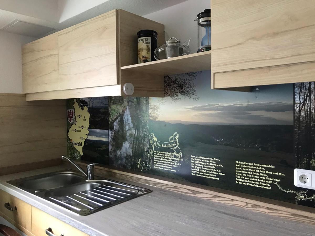 Gaestewohnung Am Sonnenstein Brehme Exteriör bild